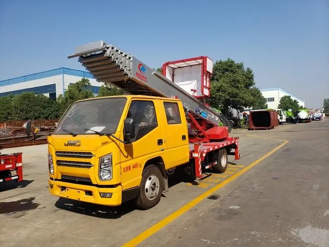 杭州拱墅附近云梯车出租 砂石搬运